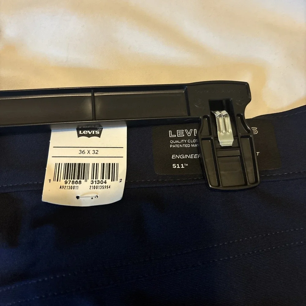 New Levi's Men's 511 Slim Tech‎ Five Pocket Pants - Picture 16 of 16